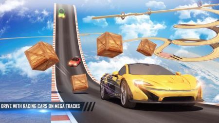 超坡道赛车游戏安卓版(Mega Ramp Car Racing)(2)