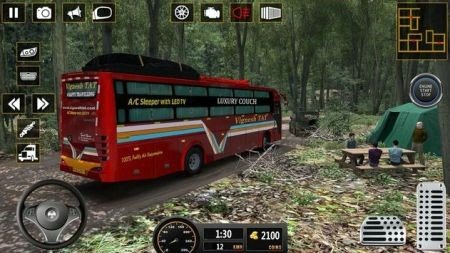 城市公共教練巴士模擬器游戲安卓版（American Bus Simulator）(2)