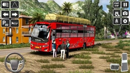 城市公共教練巴士模擬器游戲安卓版（American Bus Simulator）(1)
