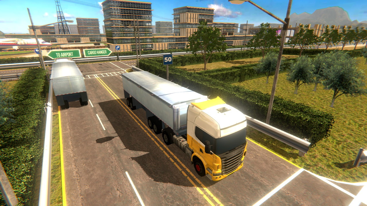 载货卡车模拟驾驶(4)