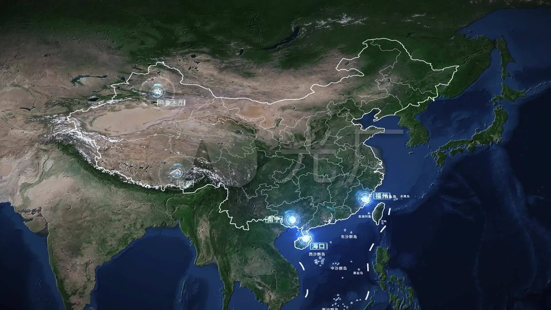 谷歌2023高清卫星地图
