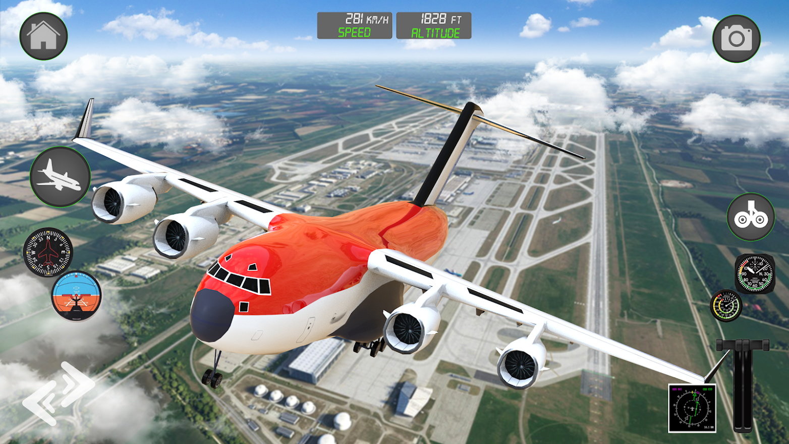 飞行员飞机模拟驾驶(1)